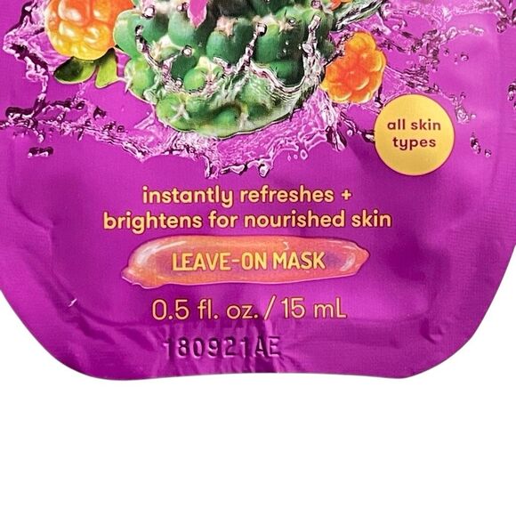 Freeman Hydrating Cactus + Cloudberry Water Gel Mask – All Skin Types, 0.5 fl oz - Picture 3 of 6